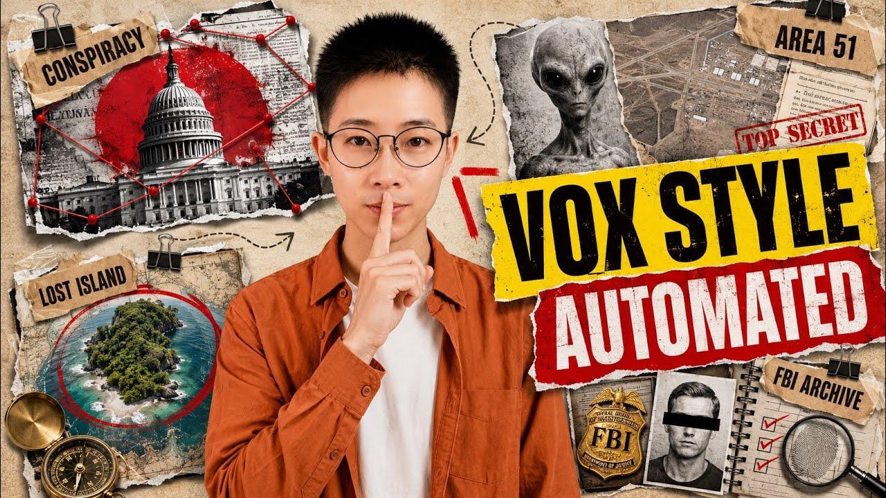 How to Make Vox-Style Animation with AI (No Paid Tools Needed)
