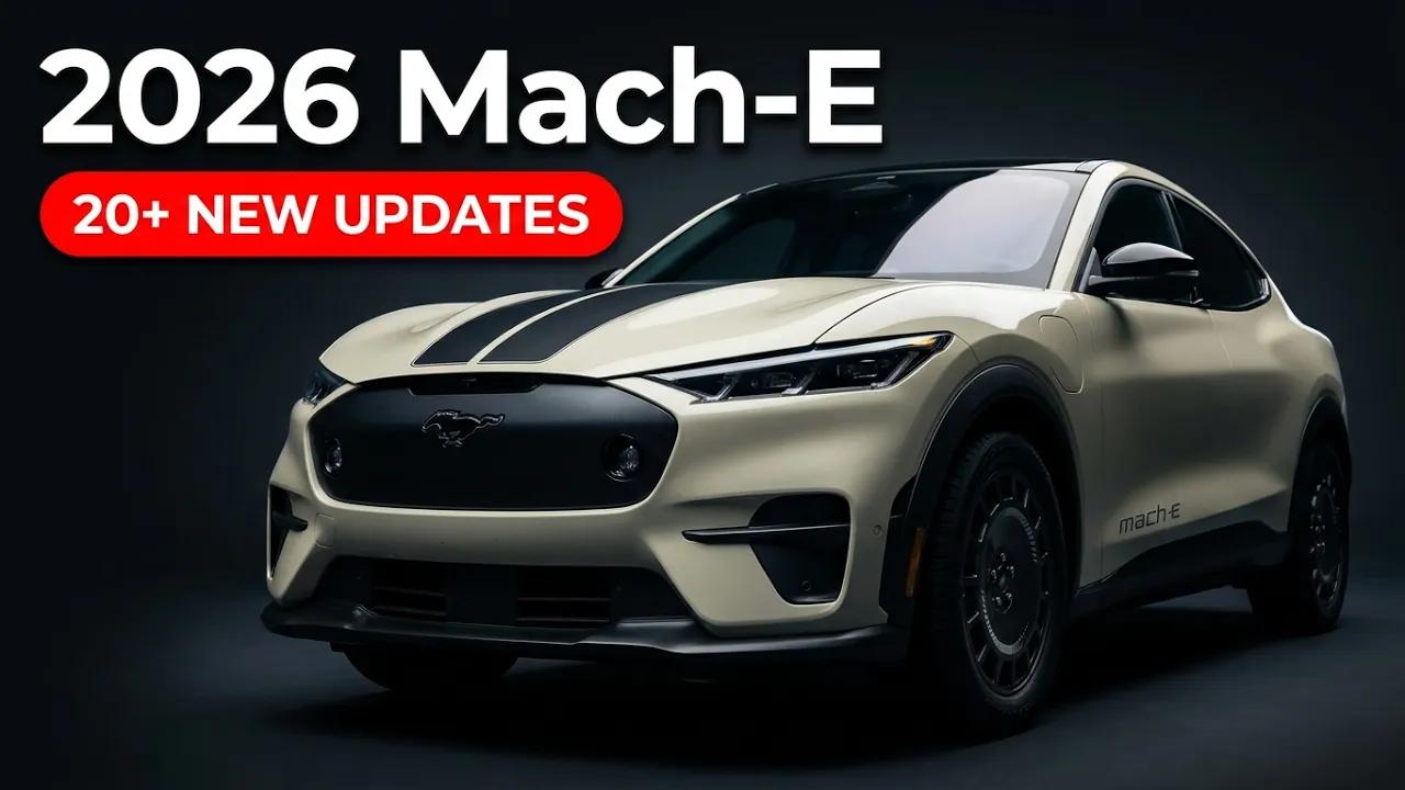 Everyone Missed These 2026 Mustang Mach-E Improvements